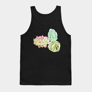 succulent trio Tank Top